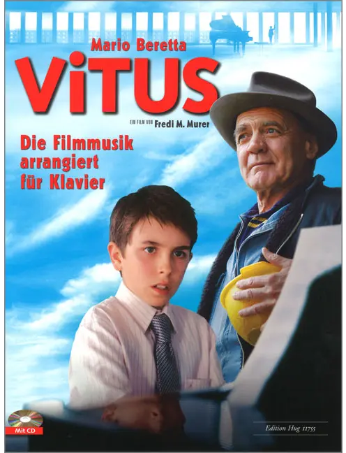 Vitus - Die Filmmusik arrangiert für Klavier